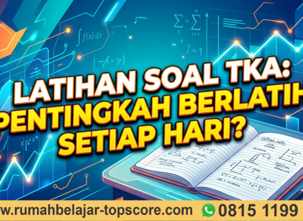 cover Latihan Soal TKA Pentingkah Berlatih Setiap Hari + logo